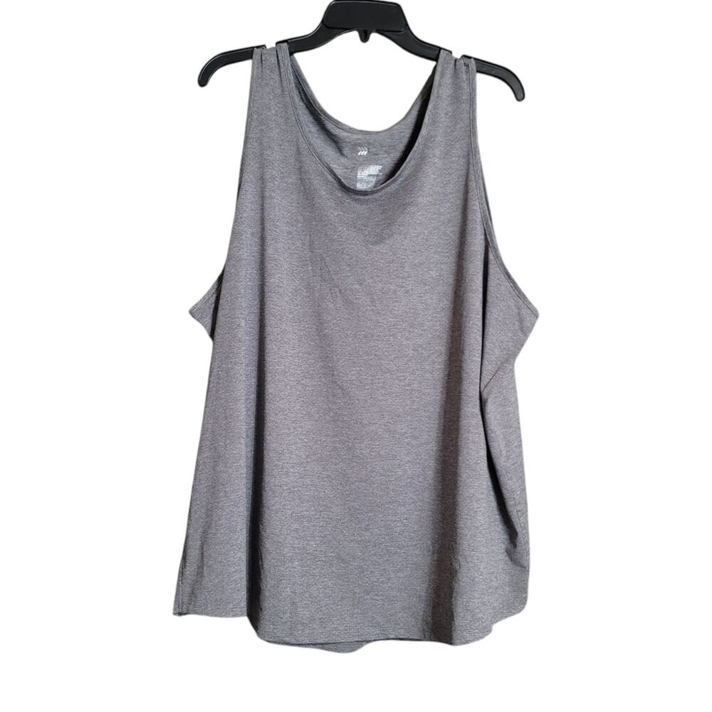 All in Motion Gray Activewear Relaxed Muscle Tank Top Size XXL - Picture 9 of 9